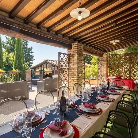 Villa Casale Poggio Al Vento By Vacavilla Sinalunga
