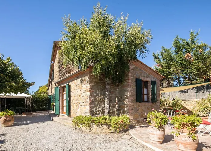 别墅 Casale Poggio Al Vento By Vacavilla 西纳伦加